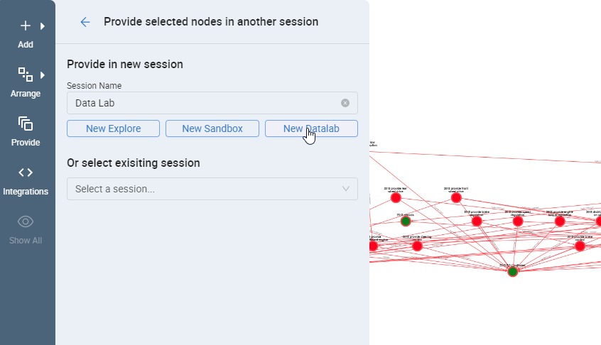 Provide Data to Data Lab